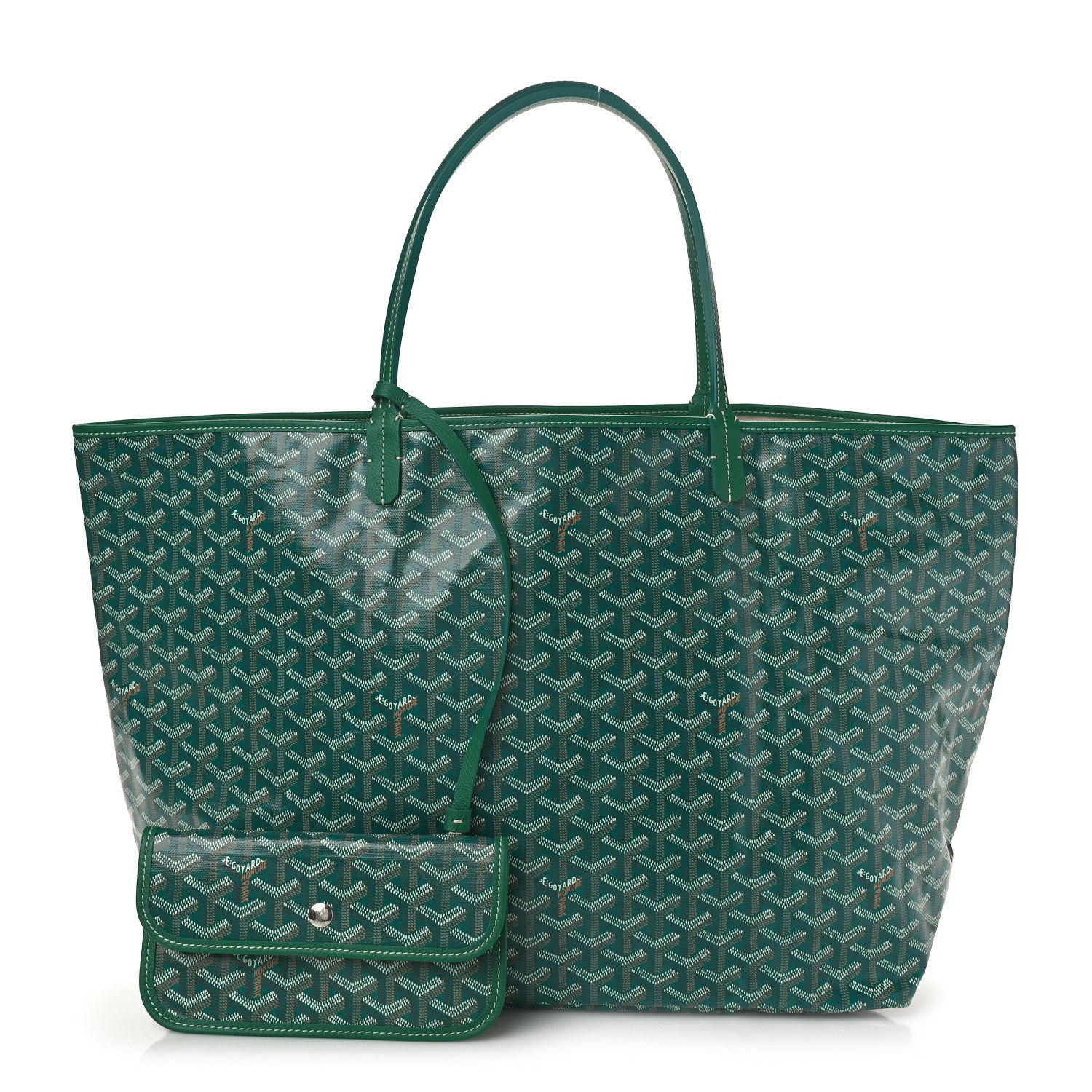 Goyard Goyardine Saint Louis GM Green 3 of 10