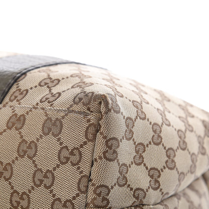 Gucci Monogram Medium Bamboo Bar Tote Olive 12 of 16