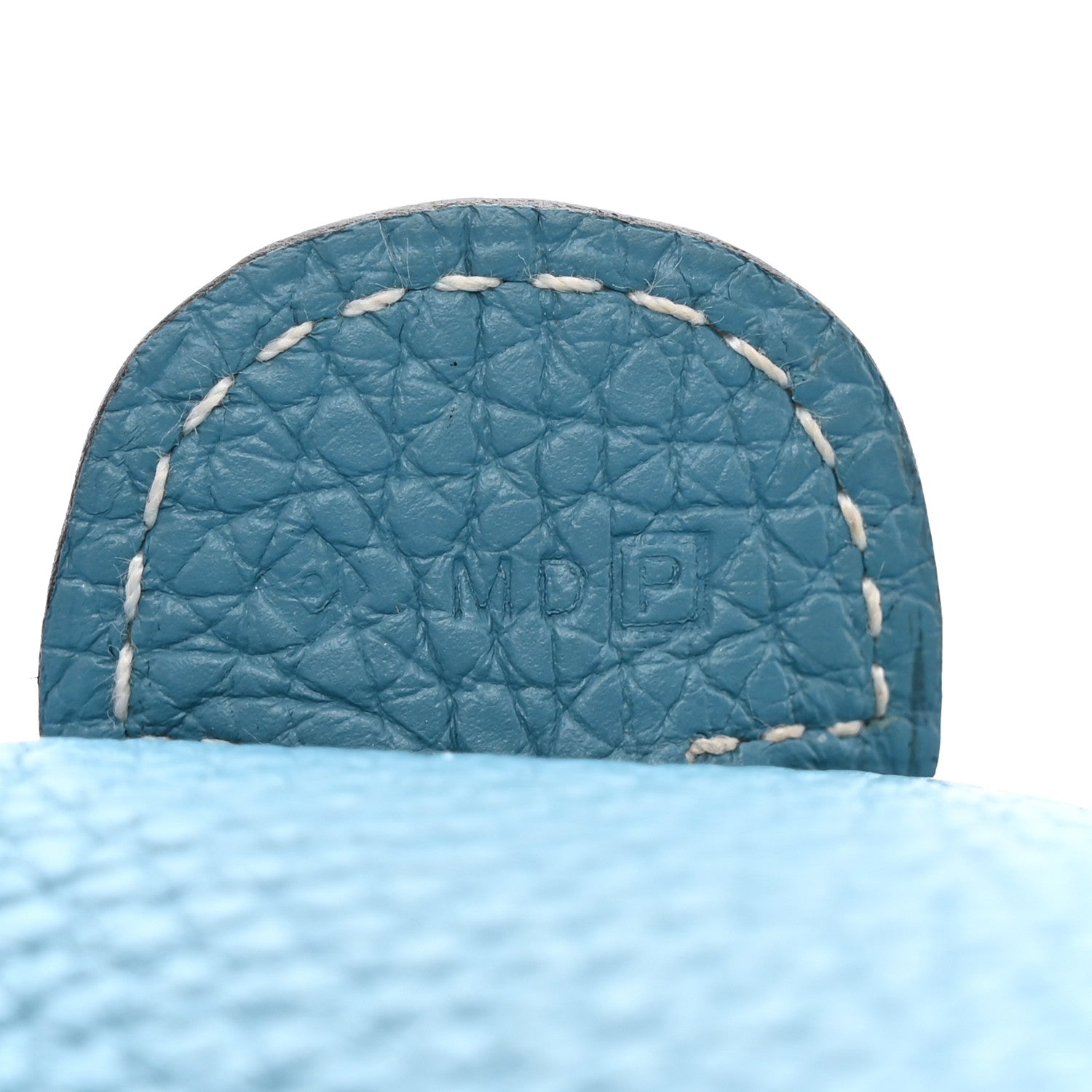 Hermes Taurillon Clemence Evelyne III GM Blue Jean 7 of 14