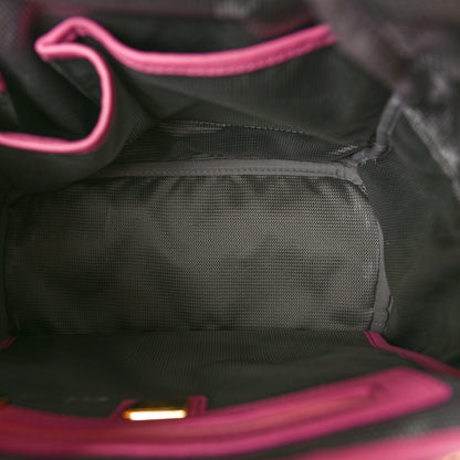 MCM Visetos Small Side Stud Stark Backpack Pink 5 of 10
