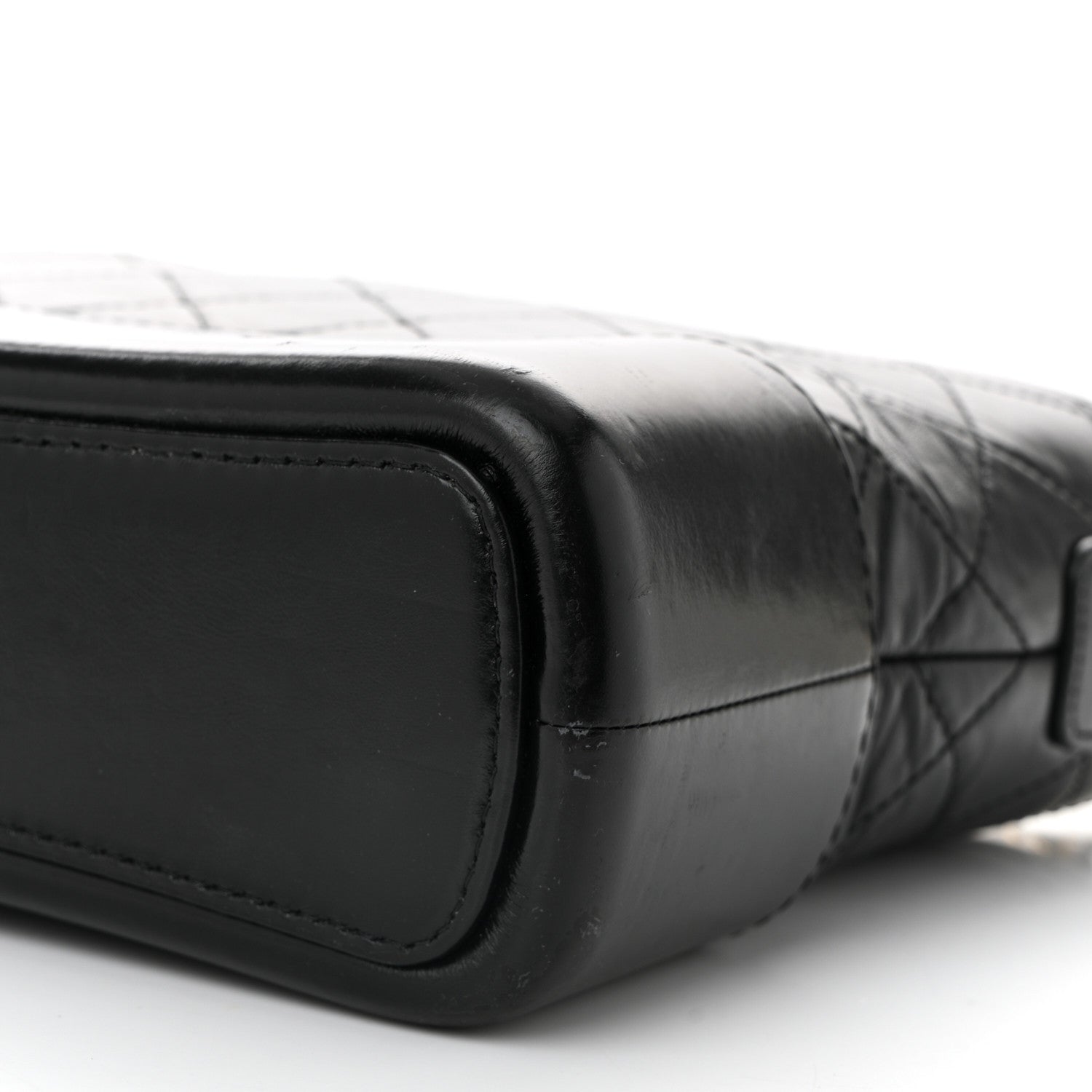 Chanel Aged Calfskin Quilted New Medium Gabrielle Hobo Black 10 of 10