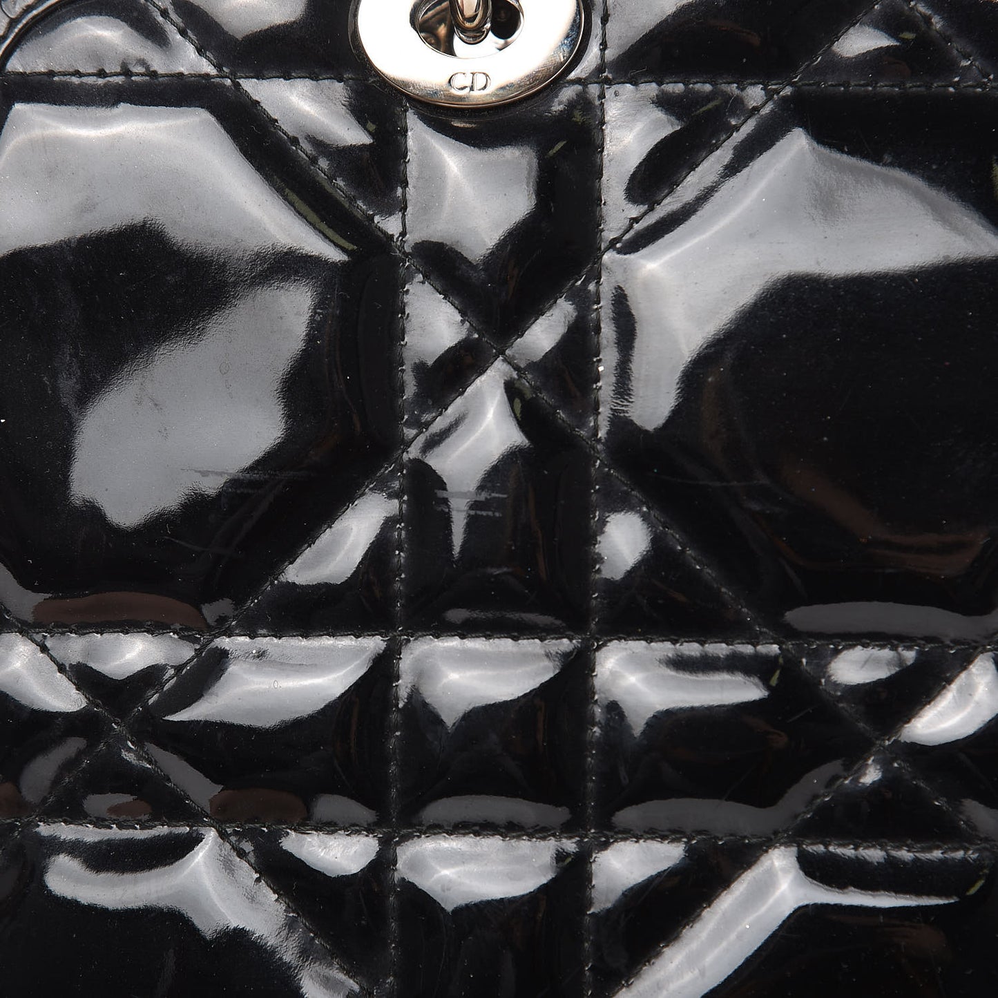 Patent Cannage Medium Granville Tote Black
