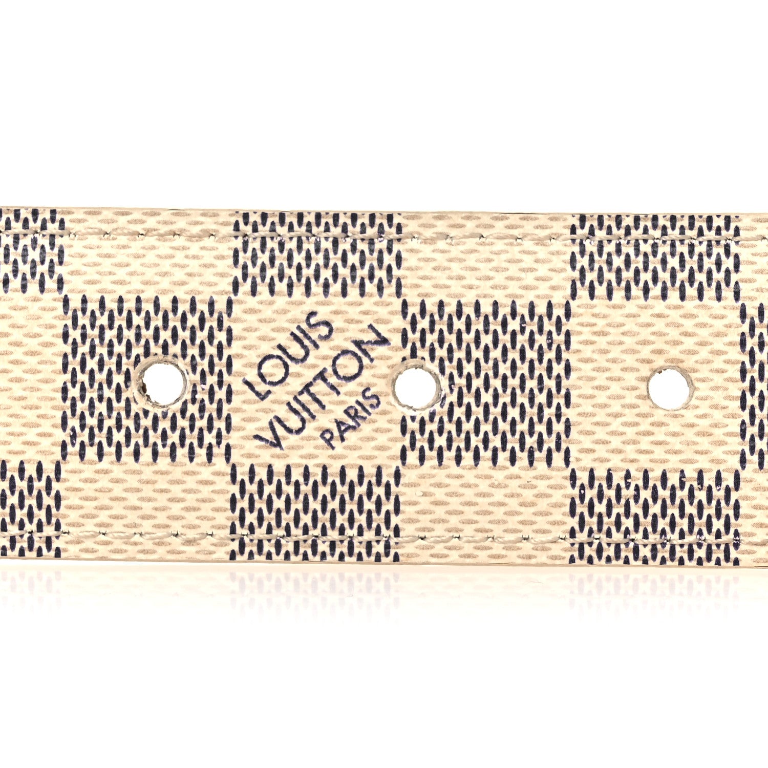 Louis Vuitton Damier Azur Voyage Belt  90 36 6 of 10