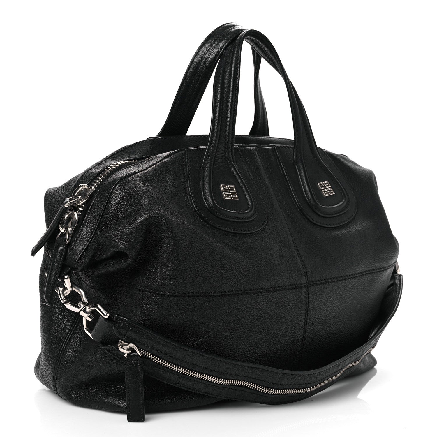 Givenchy Waxy Grained Calfskin Medium Nightingale Black 3 of 11