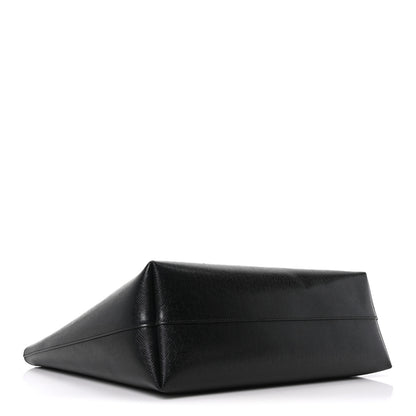 Saint Laurent Calfskin Large Shopping Tote Black 5 of 11