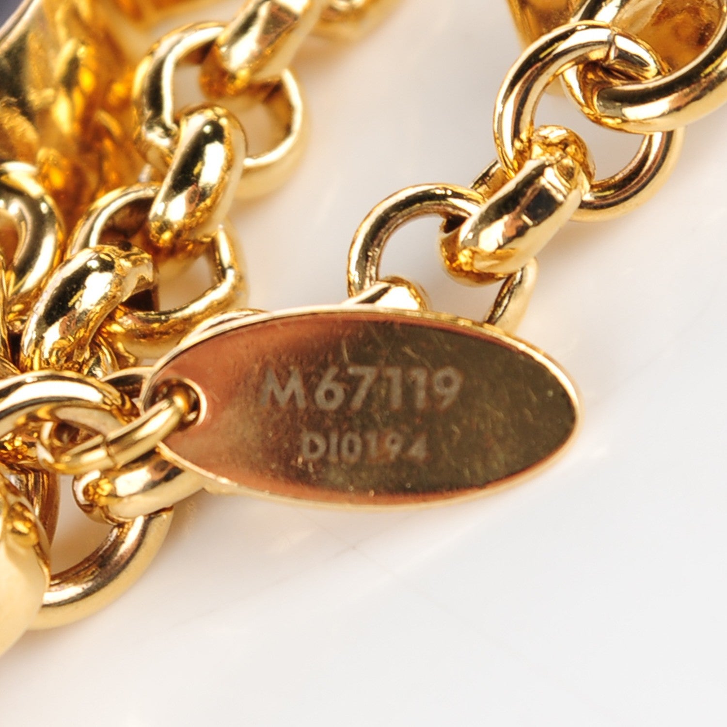 Louis Vuitton Fleur De Monogram Bag Charm Dore 10 of 10