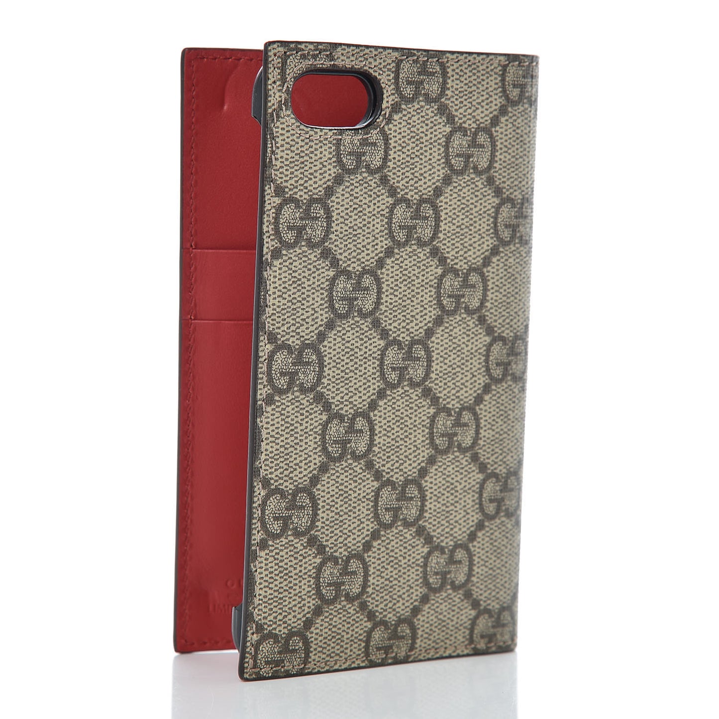 GG Supreme Monogram Bosco iPhone 7/8 Case Red