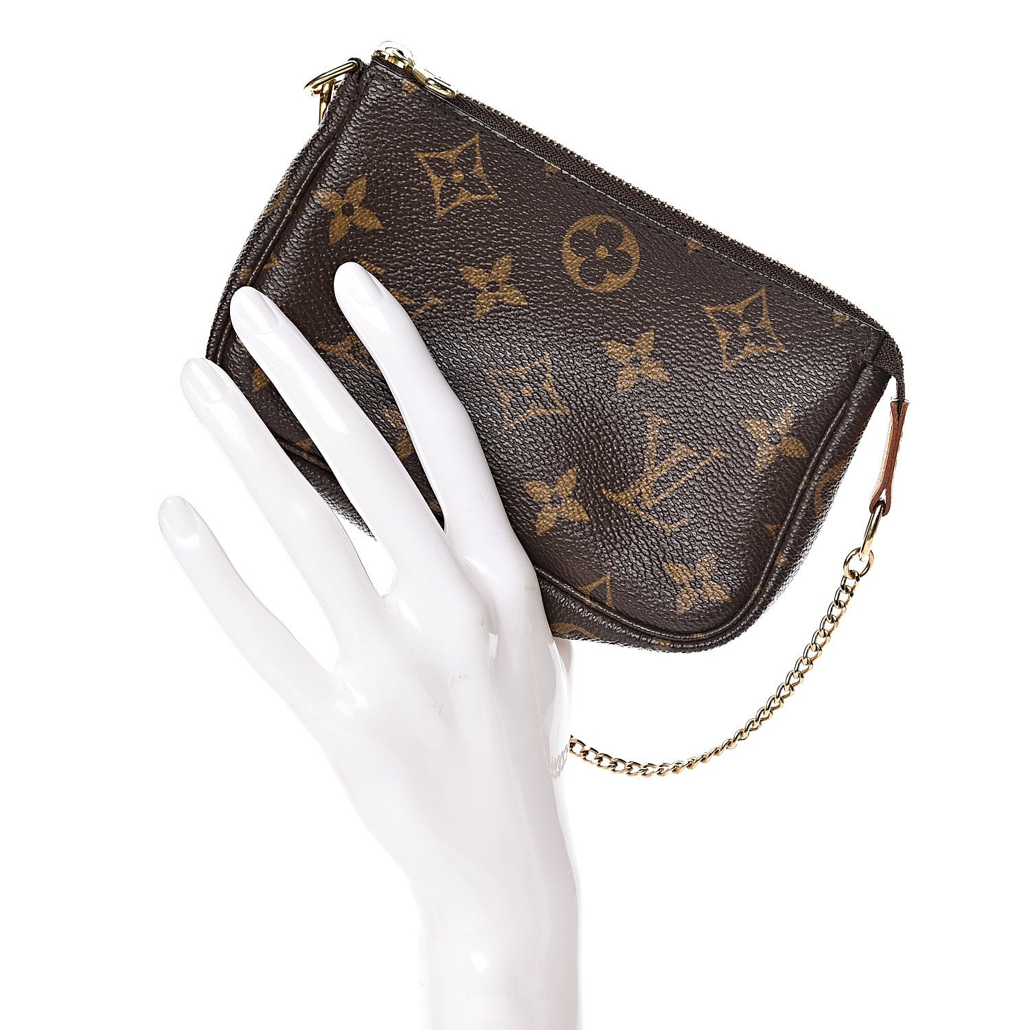 Louis Vuitton Monogram Mini Pochette Accessories 2 of 7