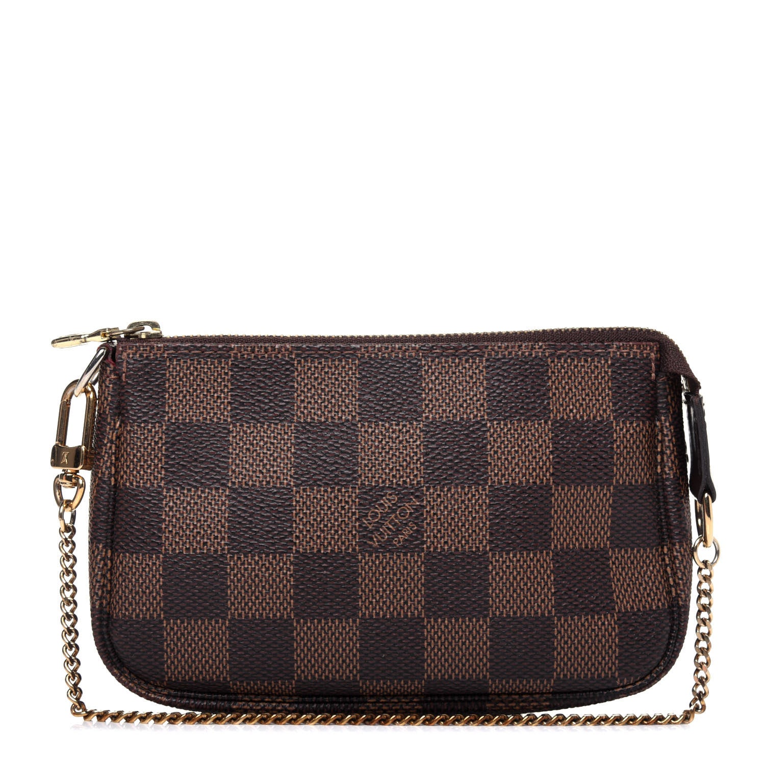 Louis Vuitton Damier Ebene Mini Pochette Accessories 1 of 13
