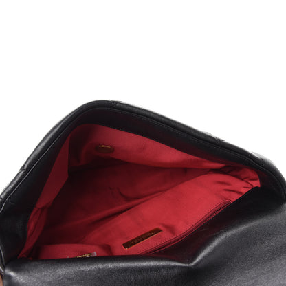 Chanel Goatskin Quilted Large Chanel 19 Flap Black 5 of 11