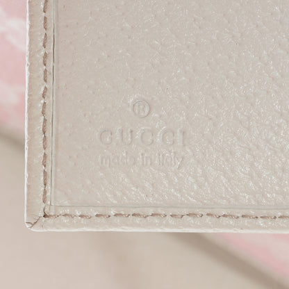 Gucci Monogram Jolicoeur Compact Wallet Pink 6 of 8