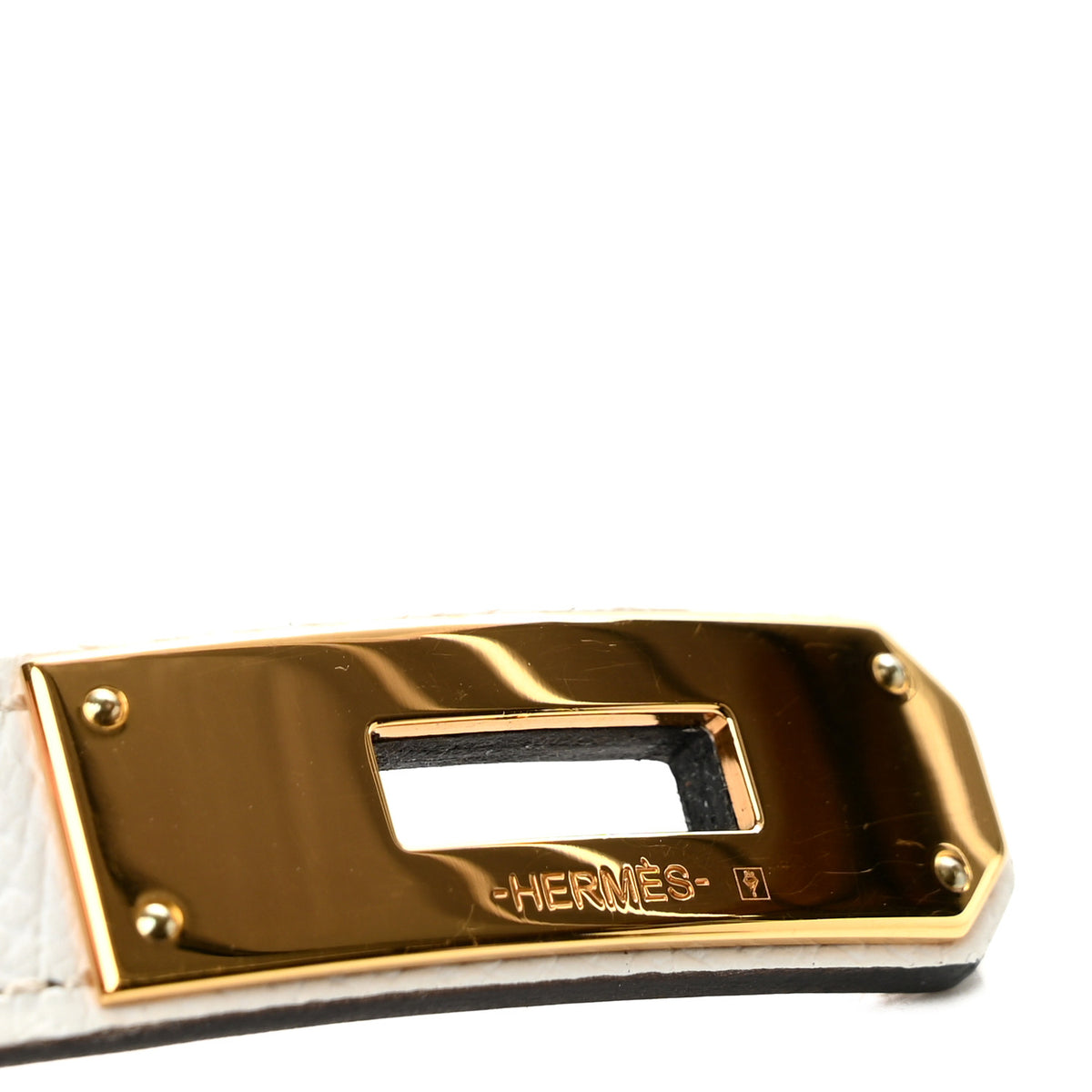 Epsom Kelly Belt White