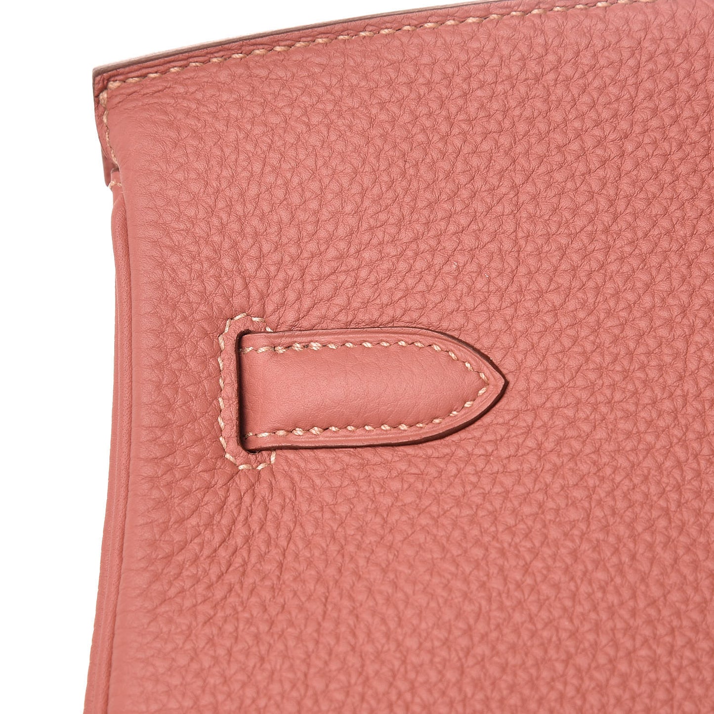 Togo Birkin 35 Rose Thé