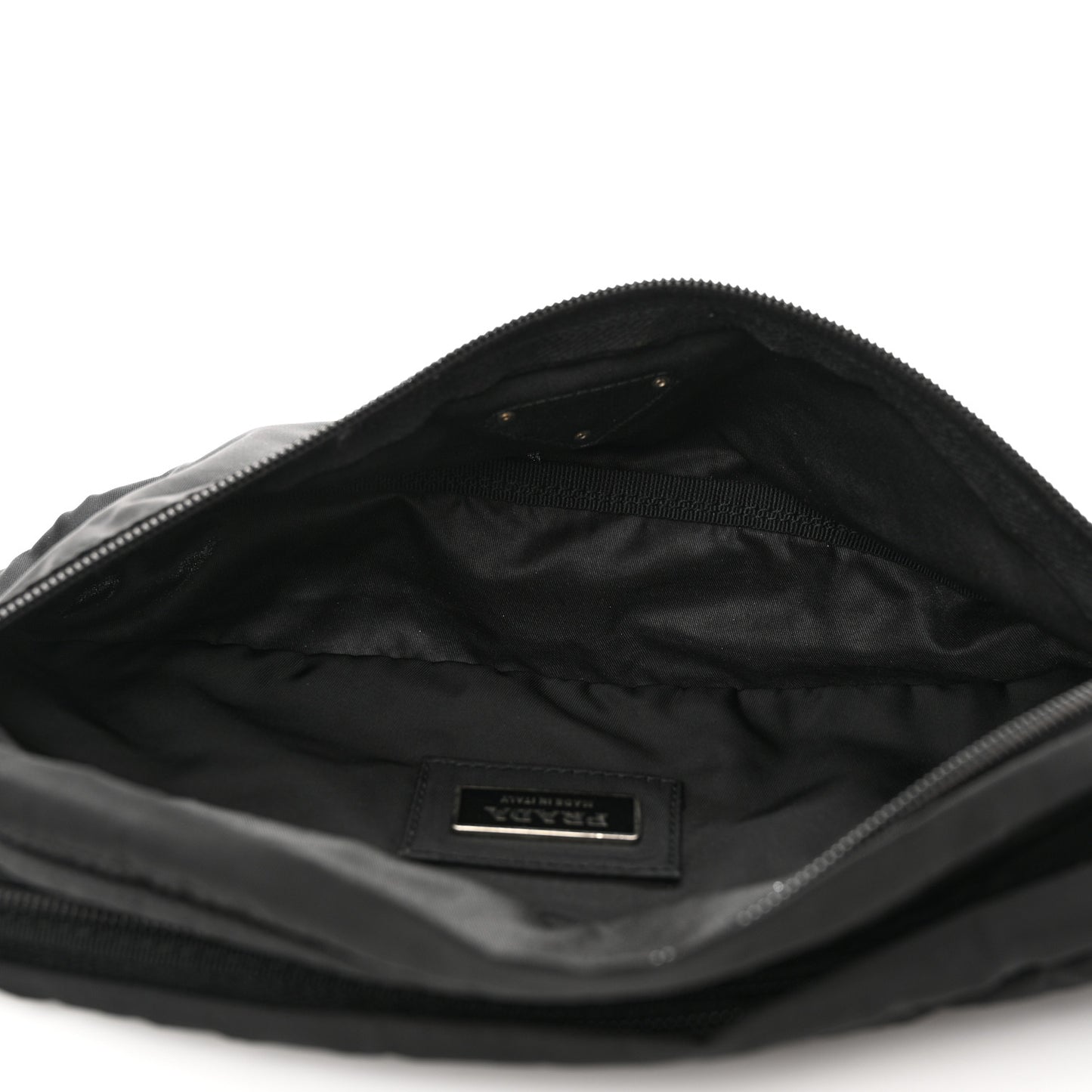 Tessuto Nylon Montagna Belt Bag Black