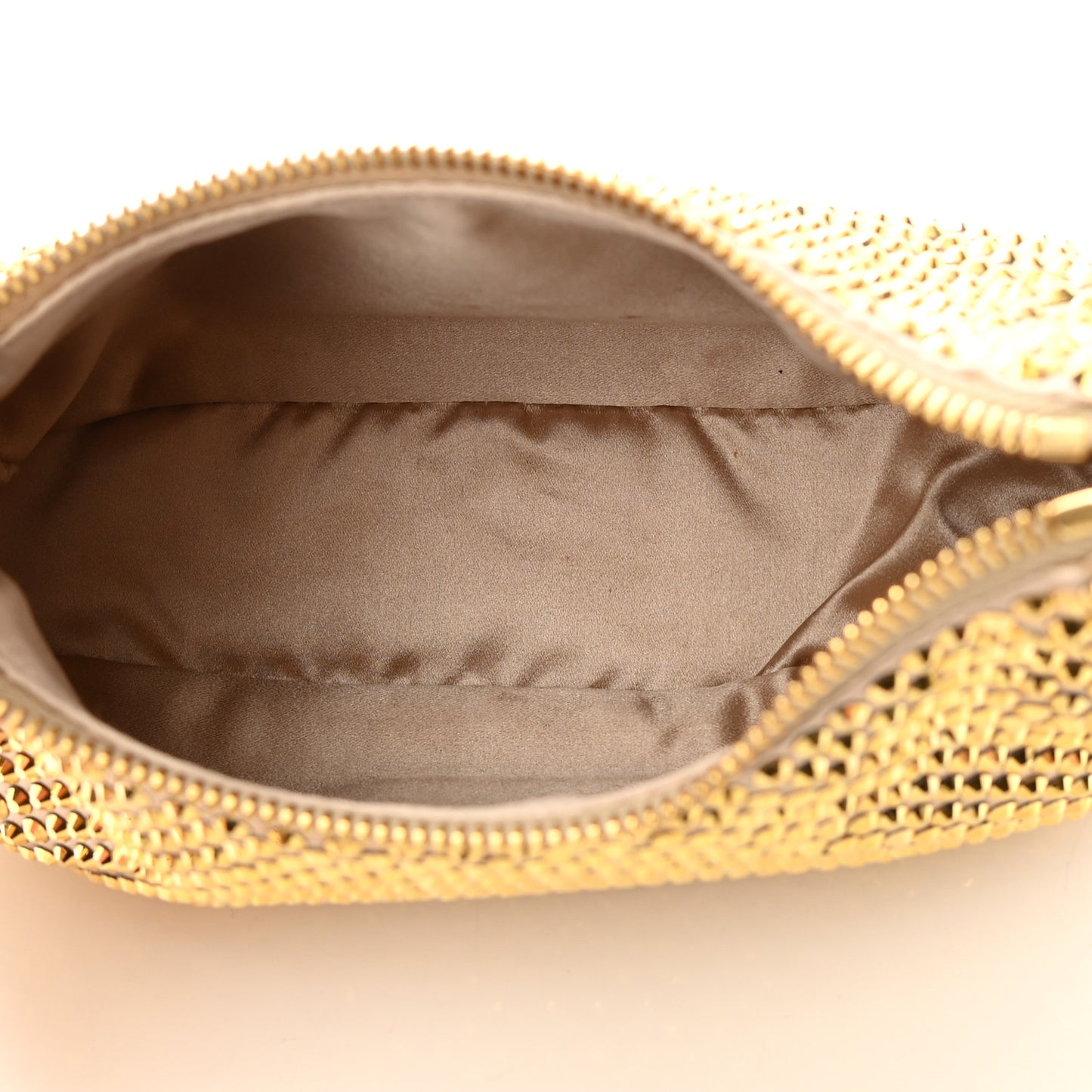 Satin Crystal Re-Edition 2005 Shoulder Bag Platino