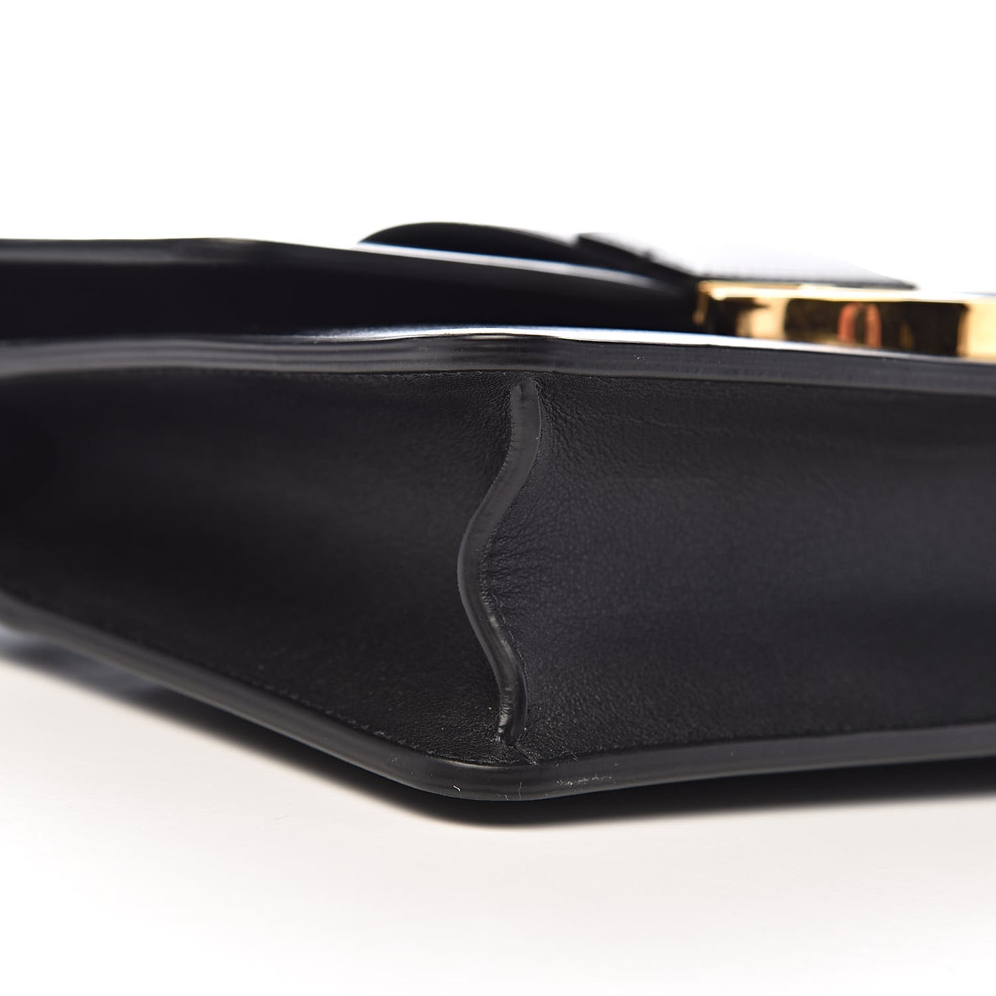 Smooth Calfskin 30 Montaigne Flap Bag Black