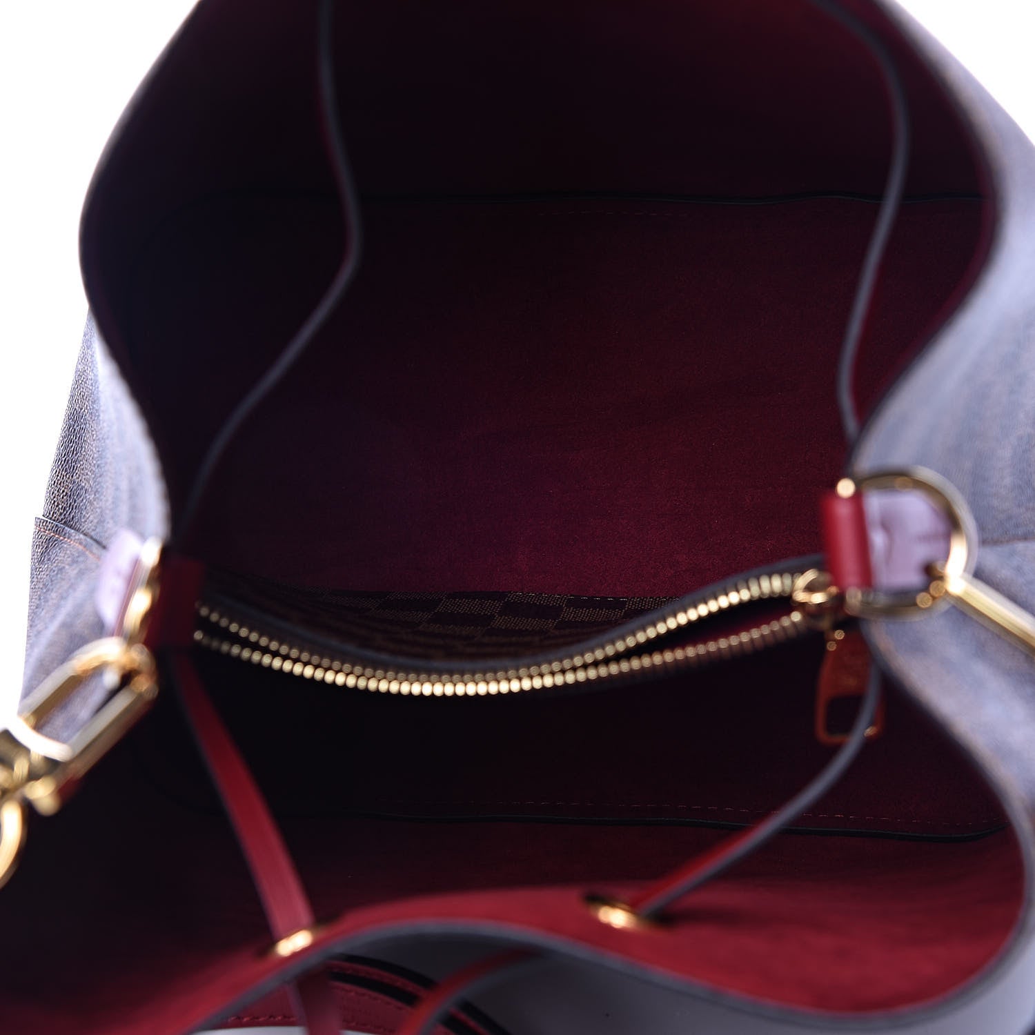 Louis Vuitton Damier Ebene Neonoe MM Cherry Berry 5 of 10