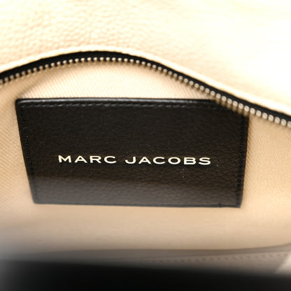 Marc Jacobs Grained Calfskin Colorblock Mini The Tote Bag Ivory Multi 6 of 13