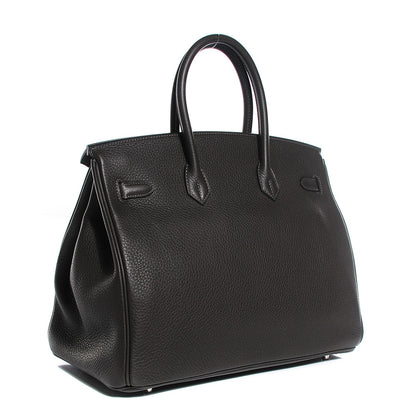 Hermes Taurillon Clemence Birkin 35 Graphite 4 of 27