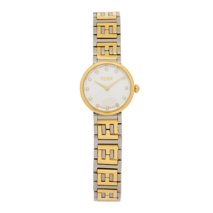 Fendi Stainless Steel Diamond 19mm Fendi Forever Quartz Watch 1 of 5