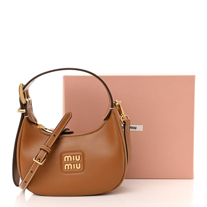 Miu Miu Nappa Hobo Caramel 11 of 11