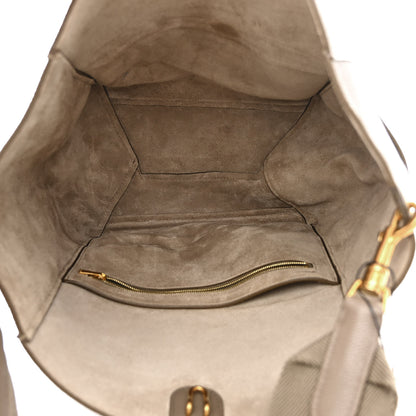 Celine Soft Grained Calfskin Sangle Bucket Bag Taupe 5 of 11