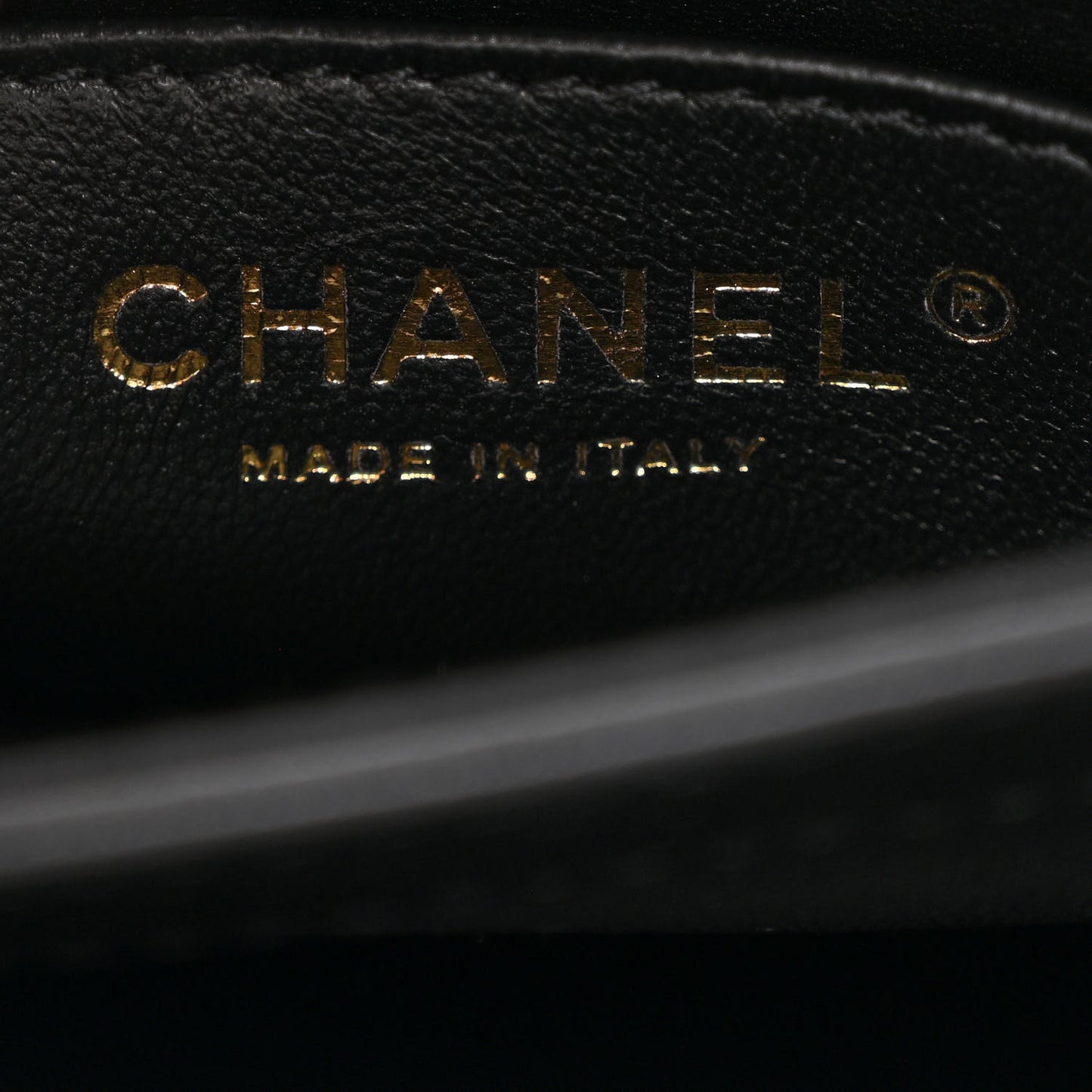 Calfskin Quilted Small Top Handle Flap Black