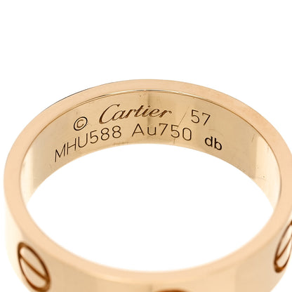 Cartier 18K Yellow Gold 5.5mm LOVE Ring 57 8 4 of 5