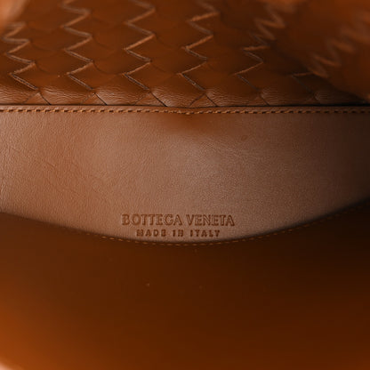Bottega Veneta Suede Intrecciato Small Andiamo Shoulder Bag Amber 5 of 10