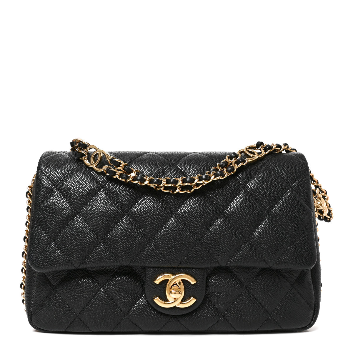 Chanel Caviar Quilted Small CC You Flap Black 1 of 10