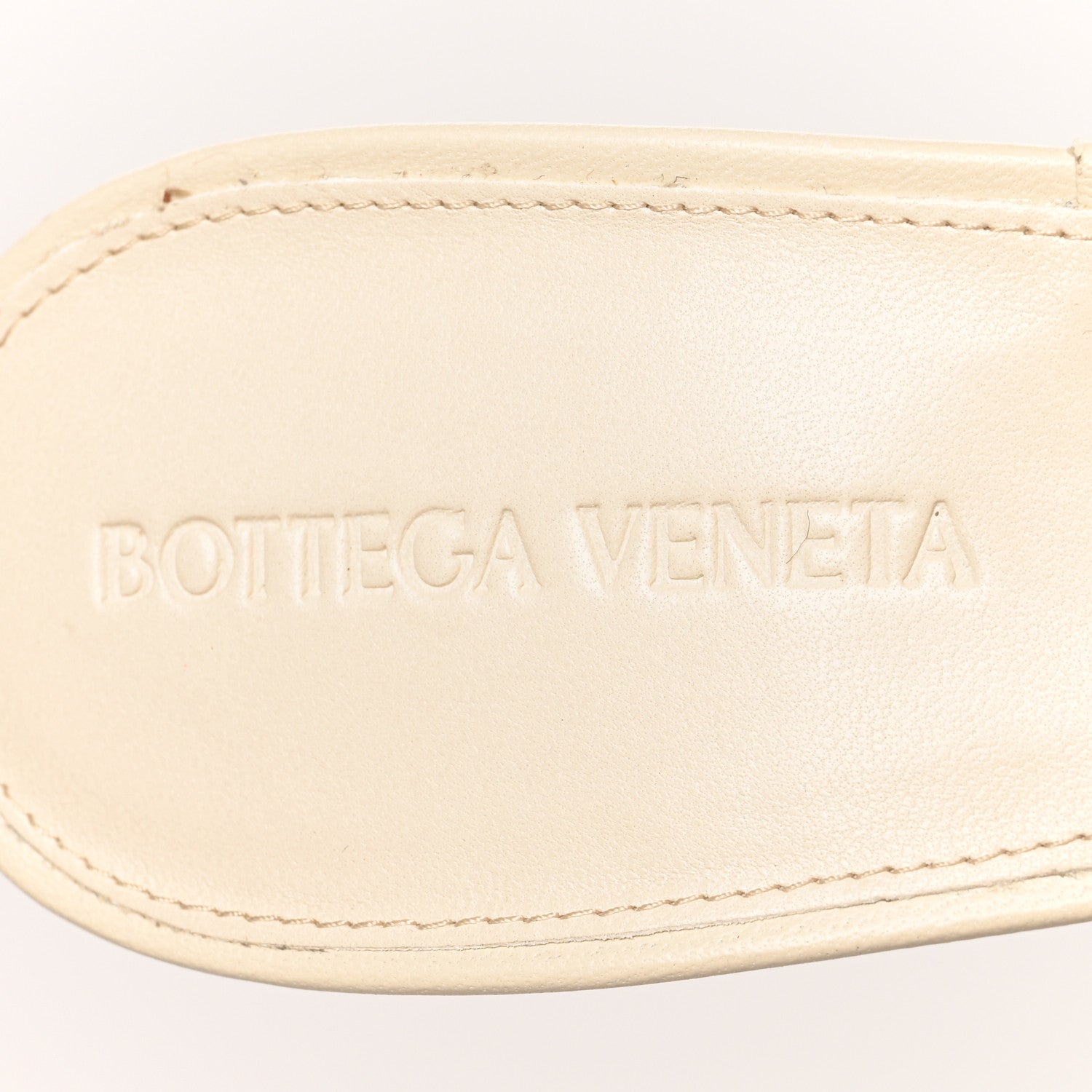 Bottega Veneta Nappa Quilted Rubber Lido Mule Sandals 38 Sea Salt 6 of 10