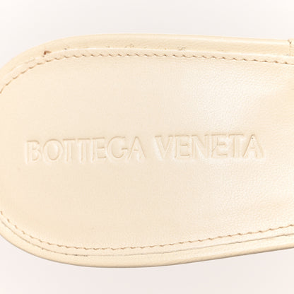 Bottega Veneta Nappa Quilted Rubber Lido Mule Sandals 38 Sea Salt 6 of 10