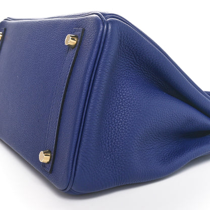 Hermes Togo BIRKIN 30 Bleu Encre 10 of 10