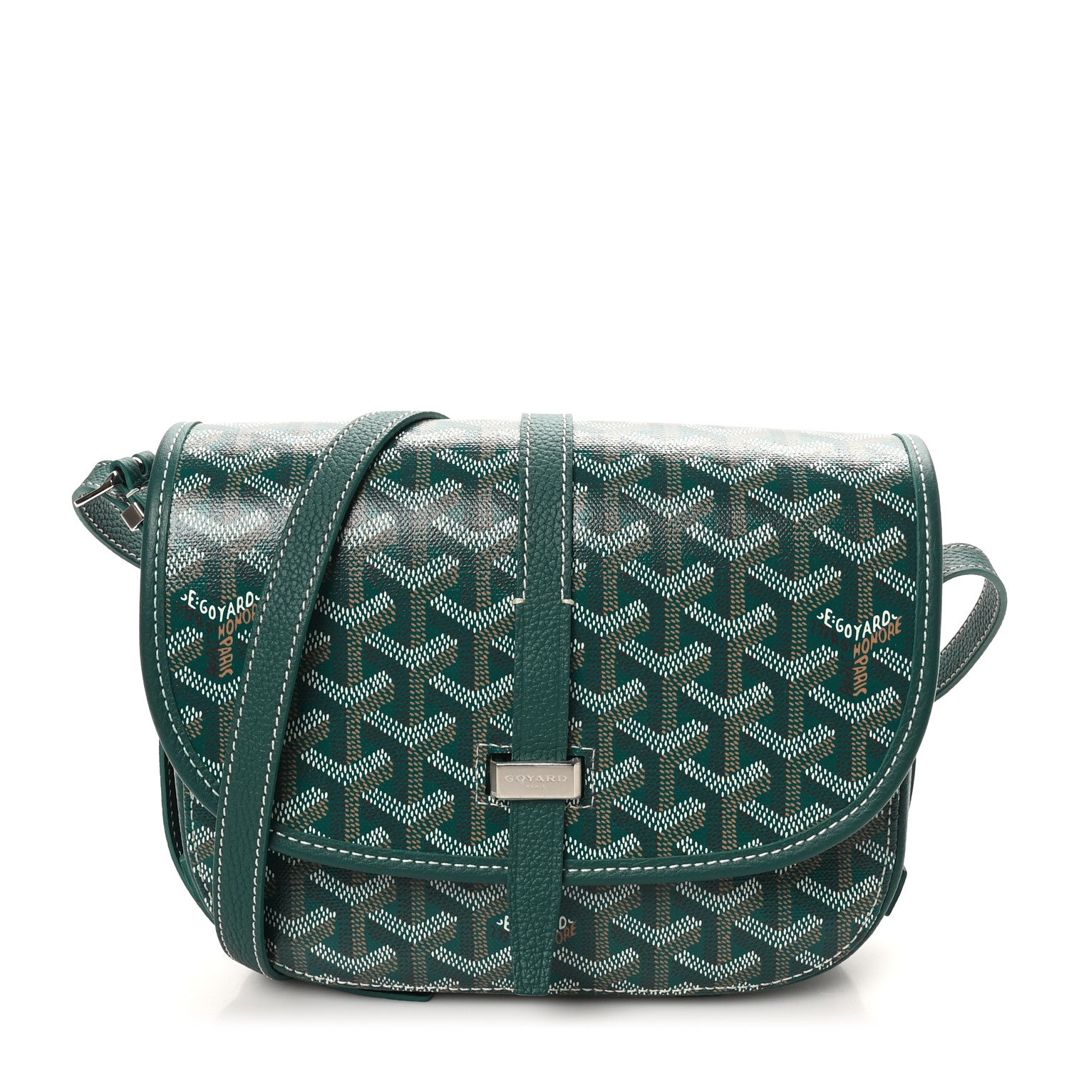 Goyard Goyardine Belvedere II PM Messenger Bag Green 1 of 9