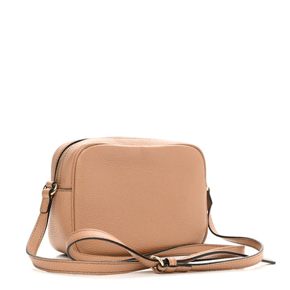 Gucci Pebbled Calfskin Small Soho Disco Bag Camelia 3 of 11