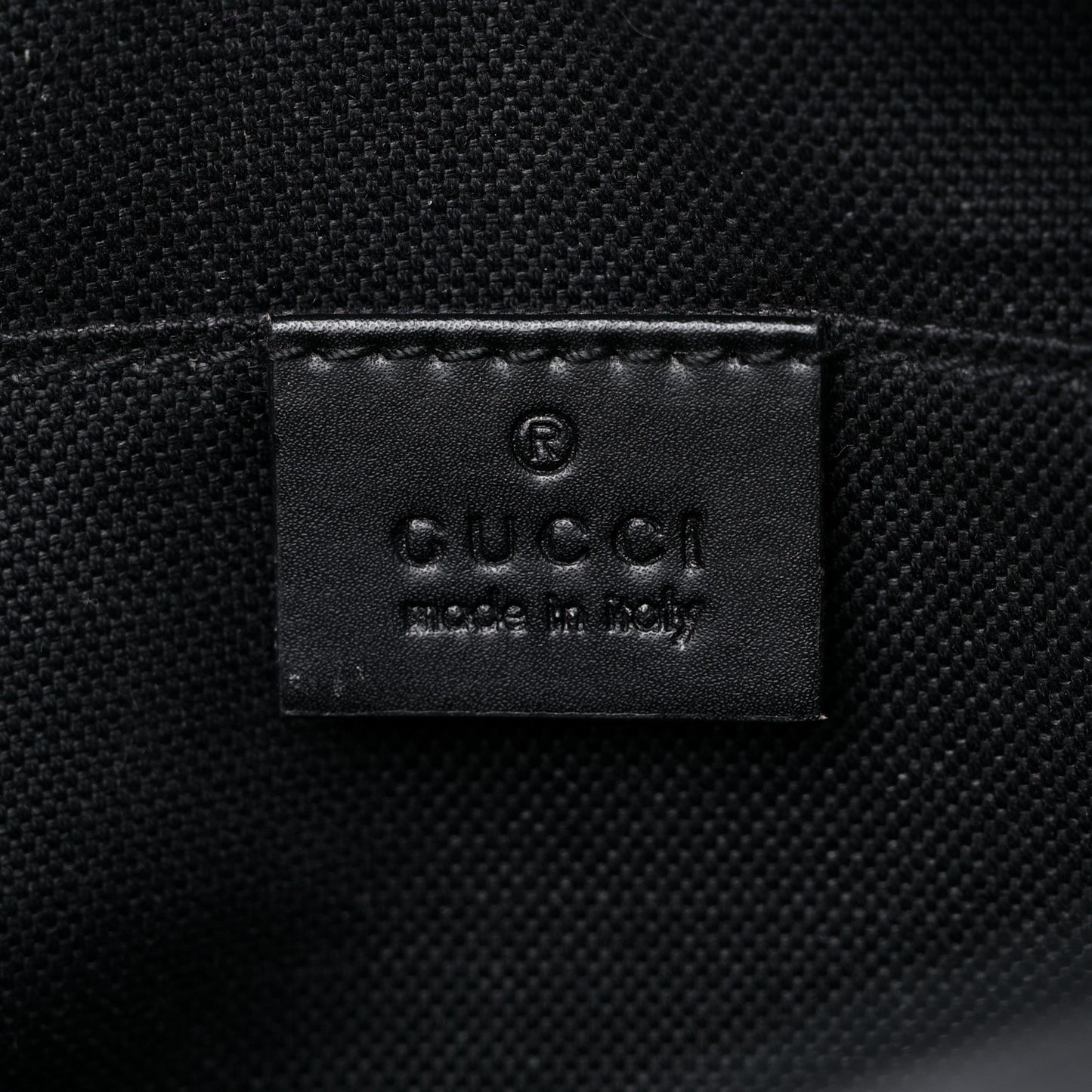 GG Supreme Monogram Web Shoulder Bag Black Grey