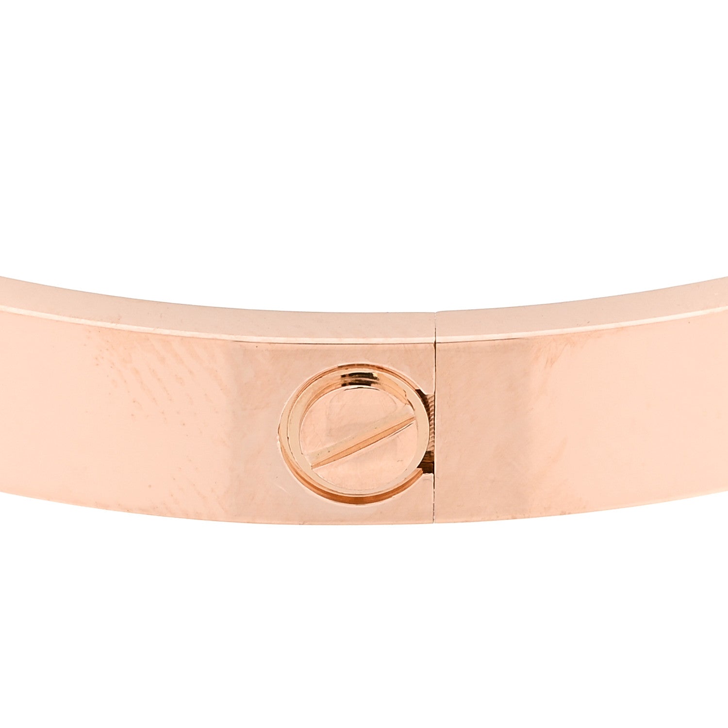 Cartier 18K Pink Gold LOVE Bracelet 19 8 of 9