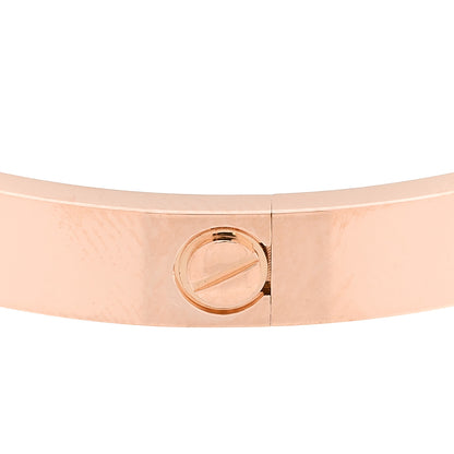 Cartier 18K Pink Gold LOVE Bracelet 19 8 of 9