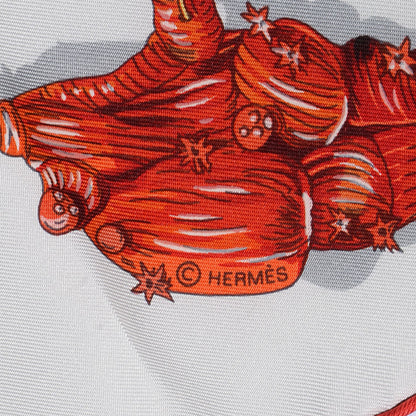 Hermes Silk Reve De Corail Scarf 90 5 of 6