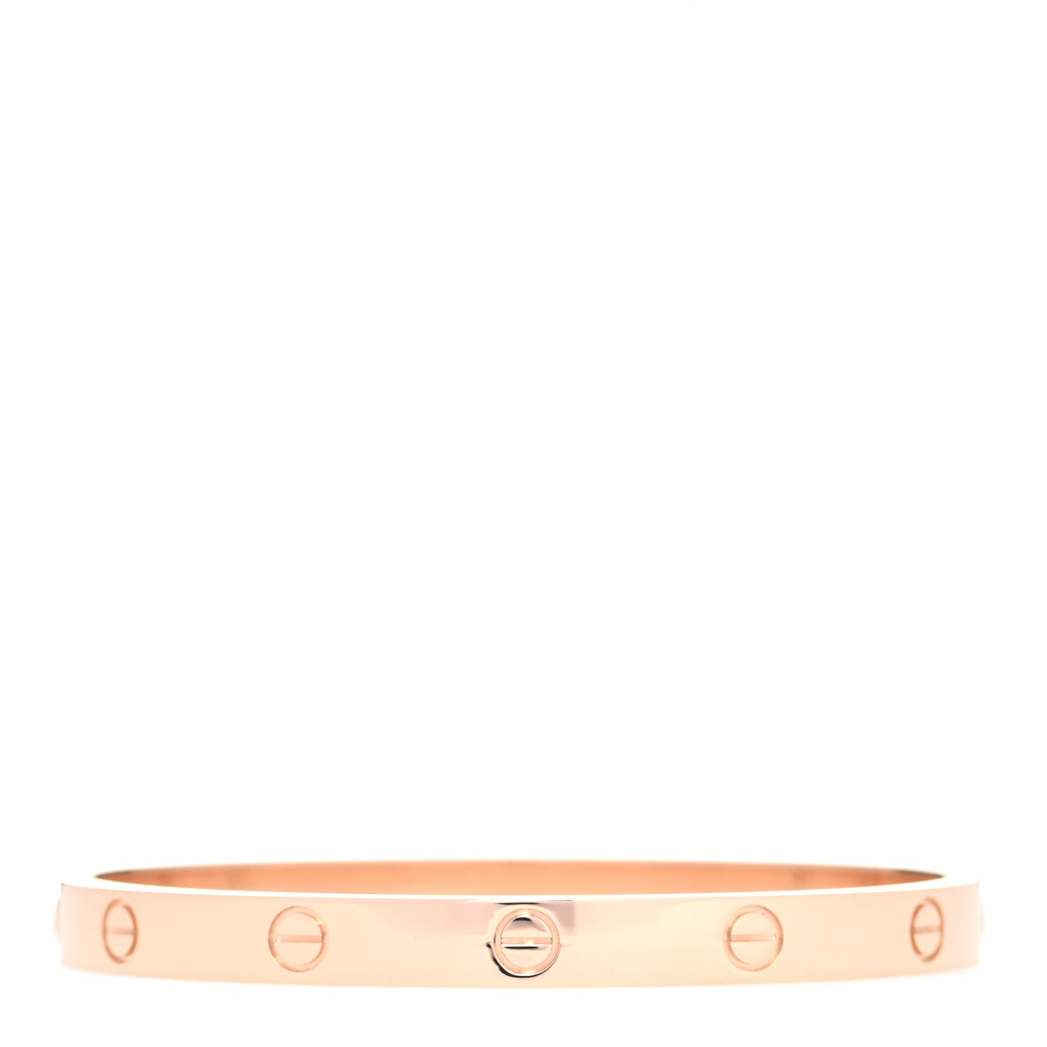 Cartier 18K Pink Gold LOVE Bracelet 18 3 of 5