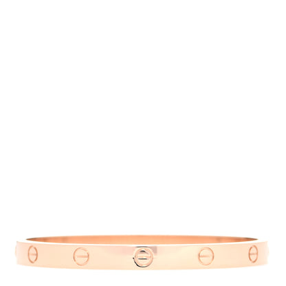 Cartier 18K Pink Gold LOVE Bracelet 18 3 of 5