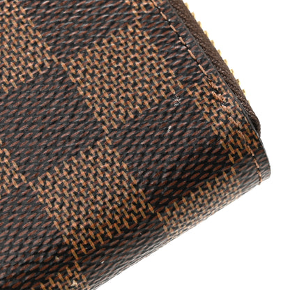 Louis Vuitton Damier Ebene Clemence Wallet Cherry 7 of 8