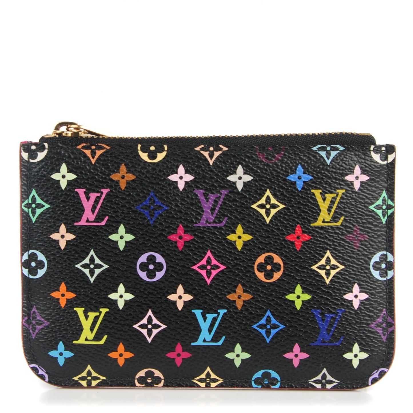 Monogram Multicolor Key Pouch Black Grenade