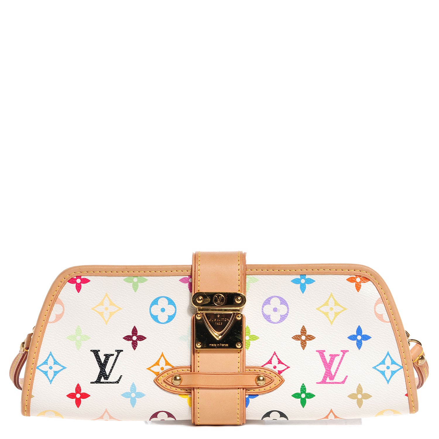 Louis Vuitton Monogram Multicolor Shirley White 1 of 7