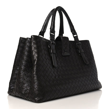 Bottega Veneta Light Calf Intrecciato Small Roma Brown 3 of 17