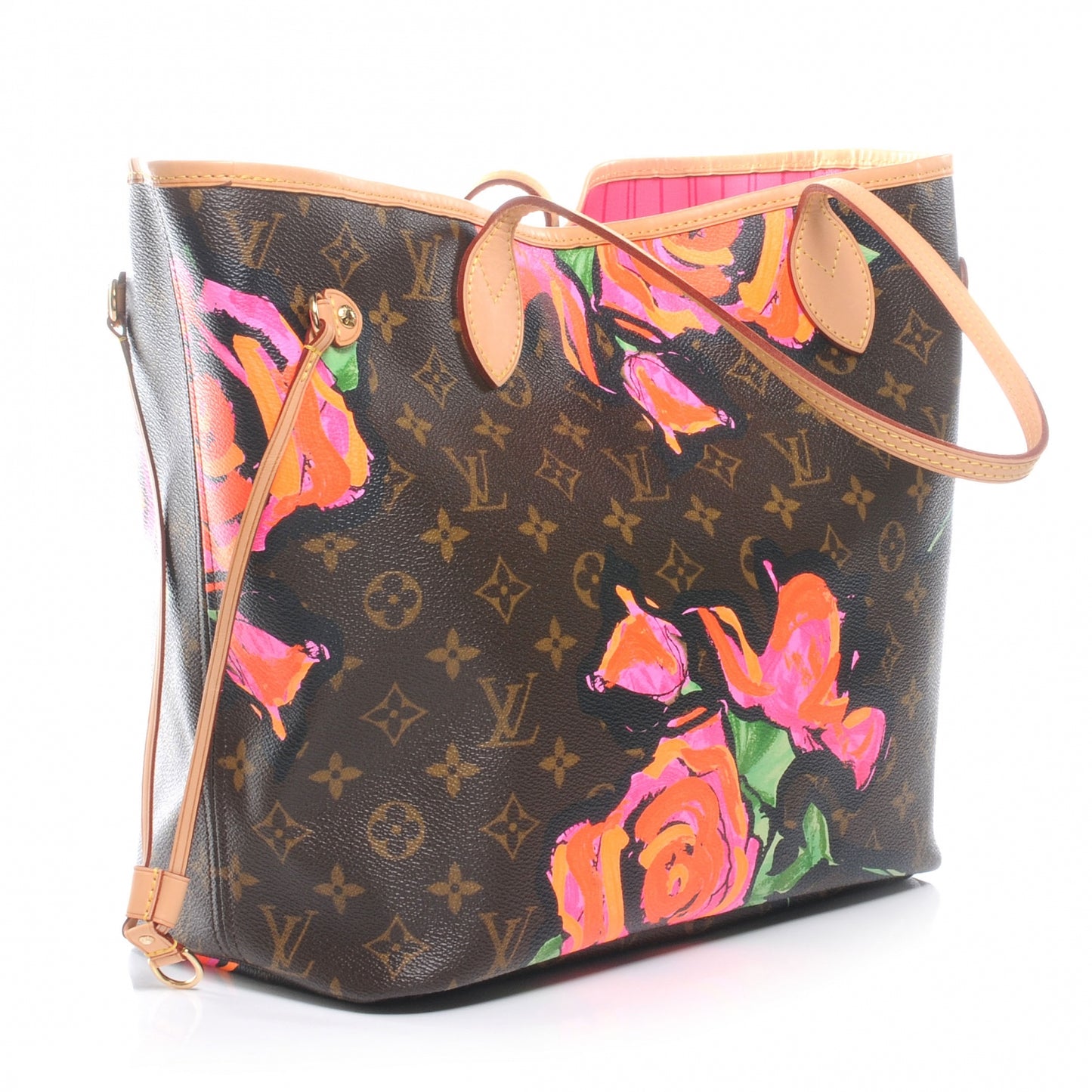 Monogram Roses Neverfull MM