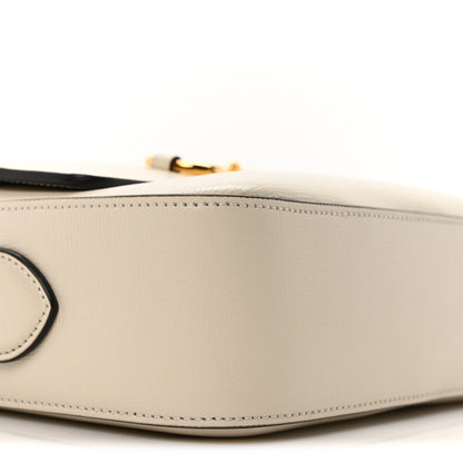 Gucci Azalea Calfskin Small Horsebit 1955 Shoulder Bag Mystic White 9 of 11