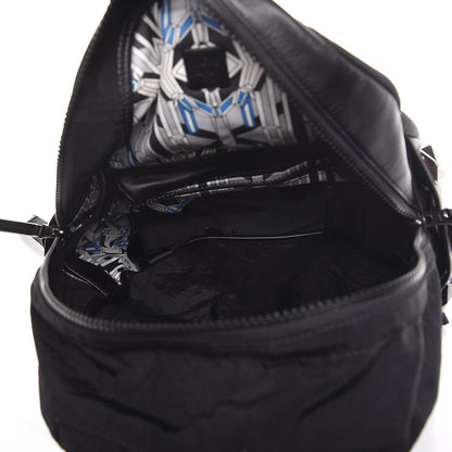 MCM Nylon Reversible Medium Stark Special Backpack Black 10 of 22
