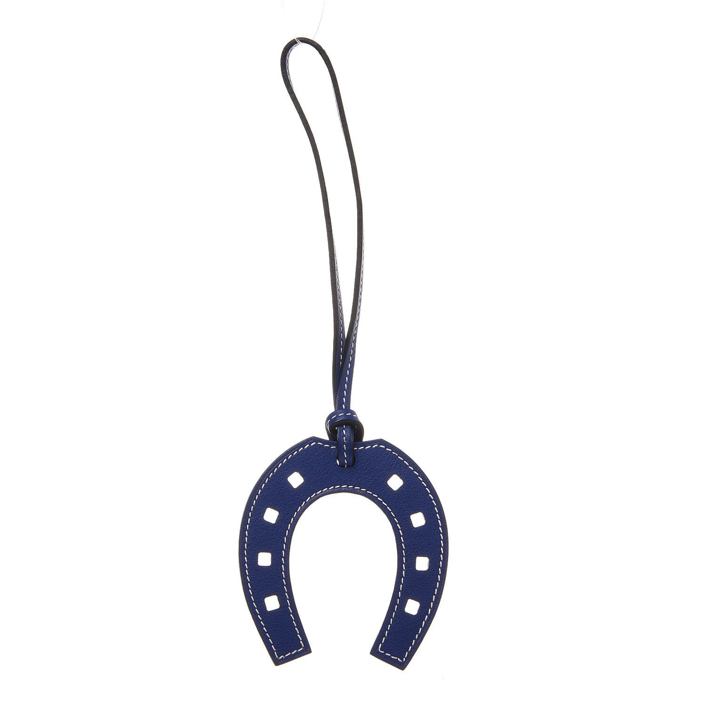 Swift Paddock Horseshoe Bag Charm Bleu Electrique