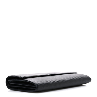 Louis Vuitton Epi Sarah Wallet Black 4 of 7